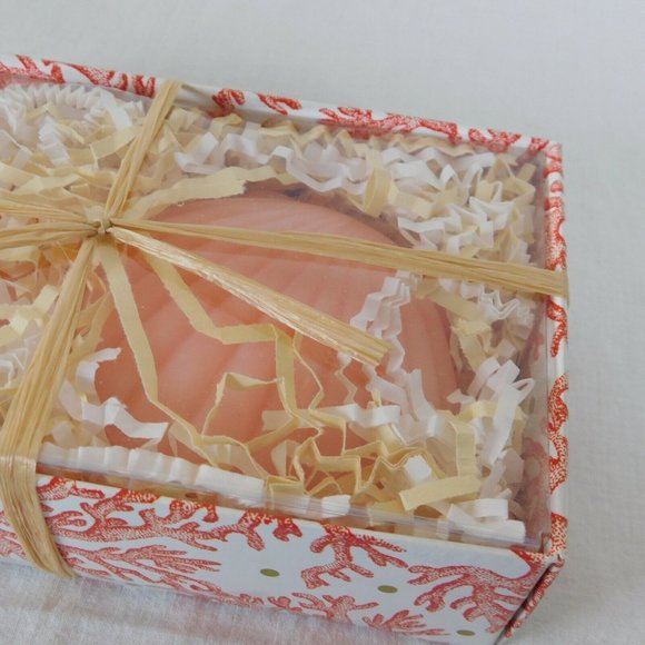 Ocean Riche Shea Butter Soap Greenwich Bay Trading Seashell Shaped Vegetable - Picture 3 of 6